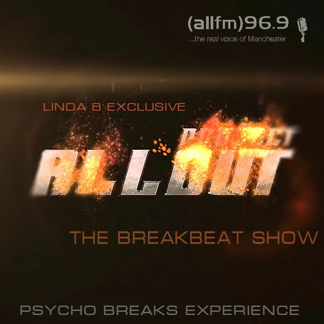 Linda B — The Breakbeat Show, Vol. 1 — mix artwork