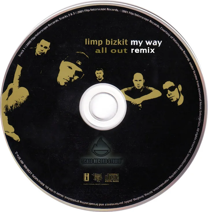 My Way (All Out Remix) — artwork